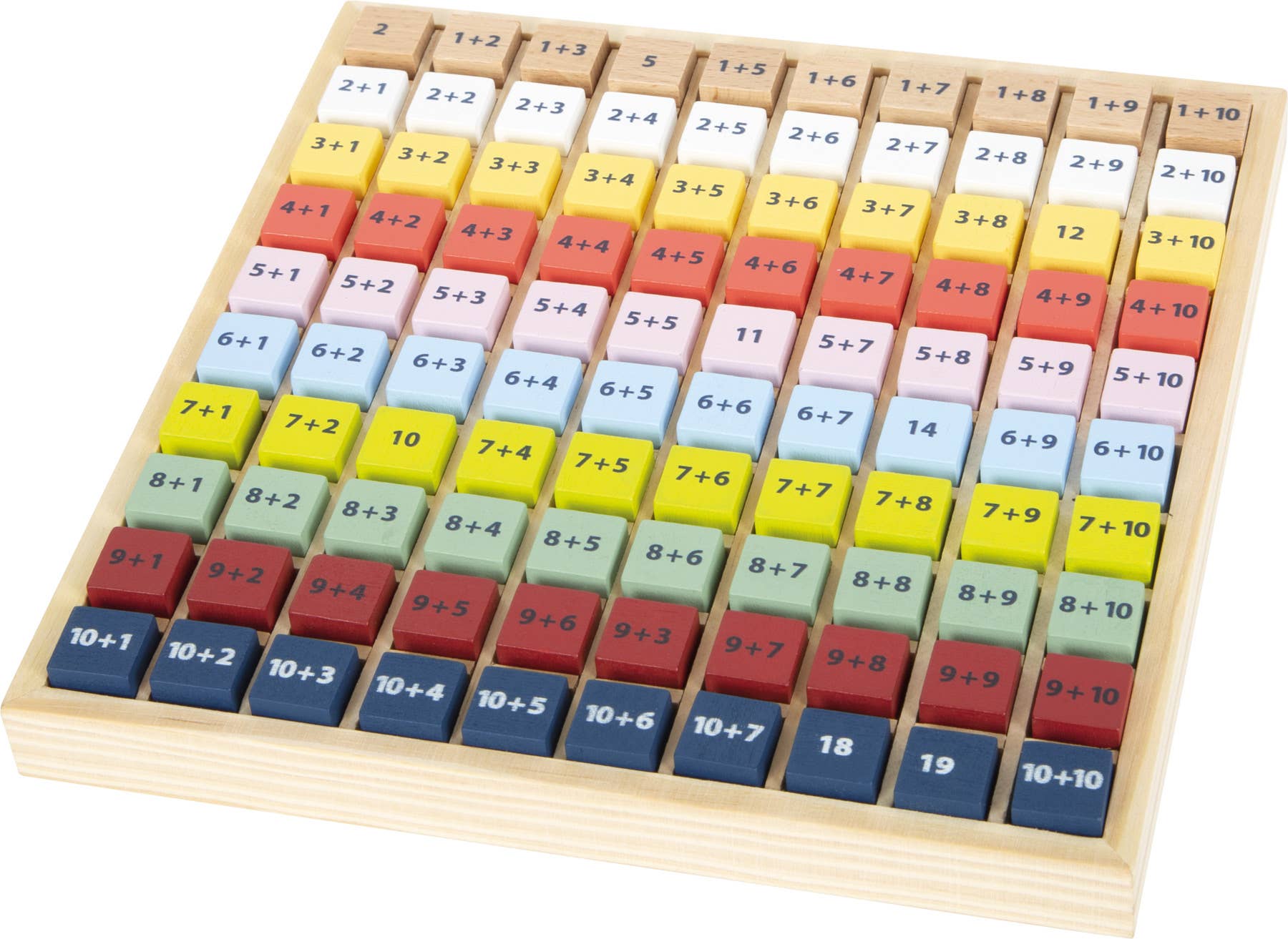 Tableau de calcul Addition « Educate » | jouet éducatif | bois