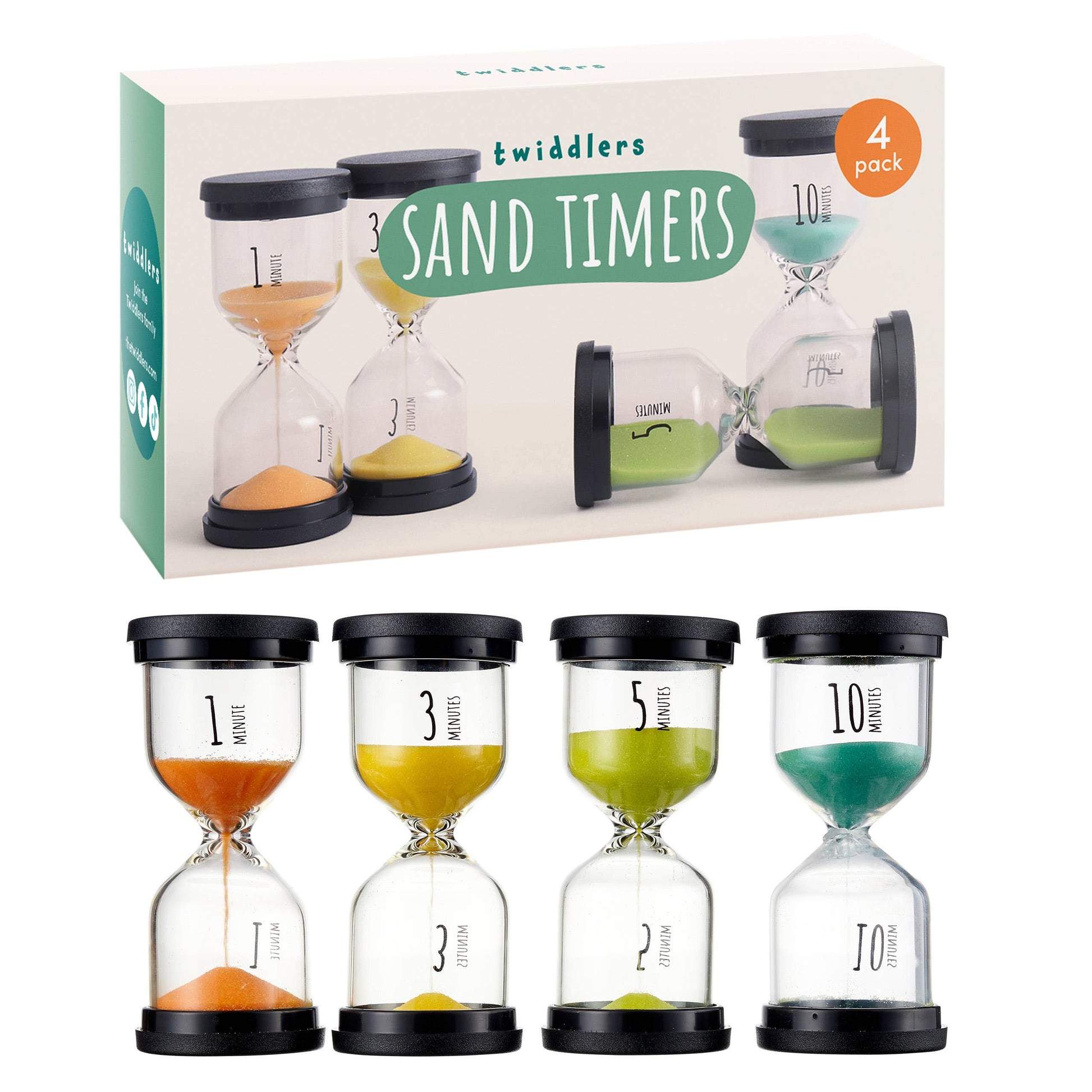 Lot de 4 sabliers
